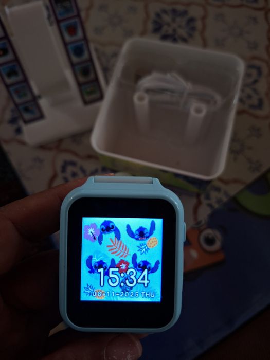 Smartwatch stitch para criança