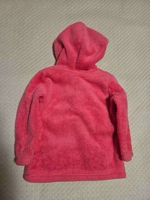 Bluza polarowa Carter’s z kapturek dziewczęca r. 24m.