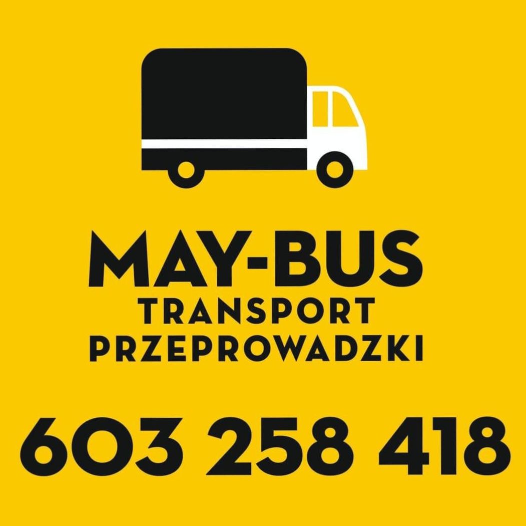 Przeprowadzki transport najtaniej ,, May-Bus,, NIE ZNAJDZIESZ TANIEJ!!