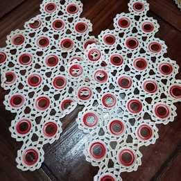 Naperons em renda para cozinha feitos à mão *