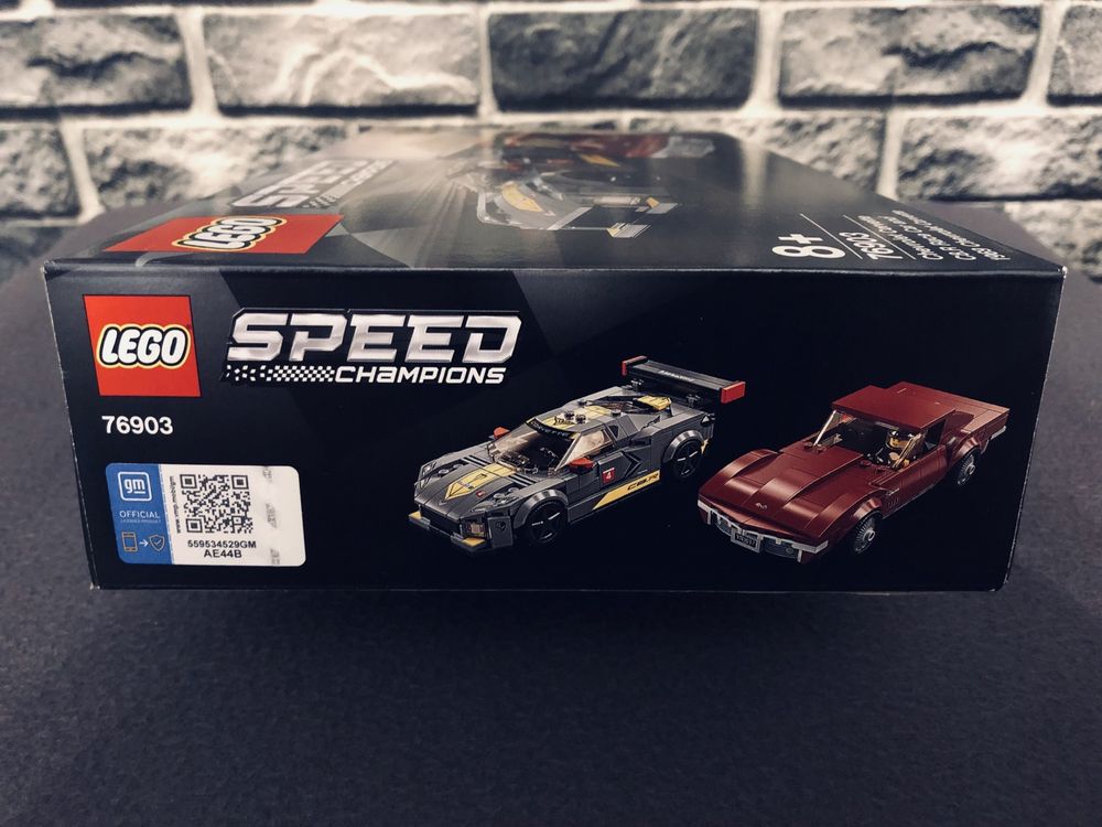 LEGO Speed Champions - Chevrolet Corvette 1969 i C8.R 76903