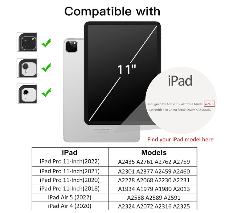 etui ochronne dla dzieci do ipad pro 5/4 11 cala