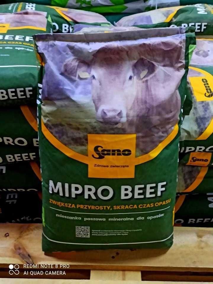 Mipro Beef to mieszanka mineralno-witaminowa z białkiem mocznikowym