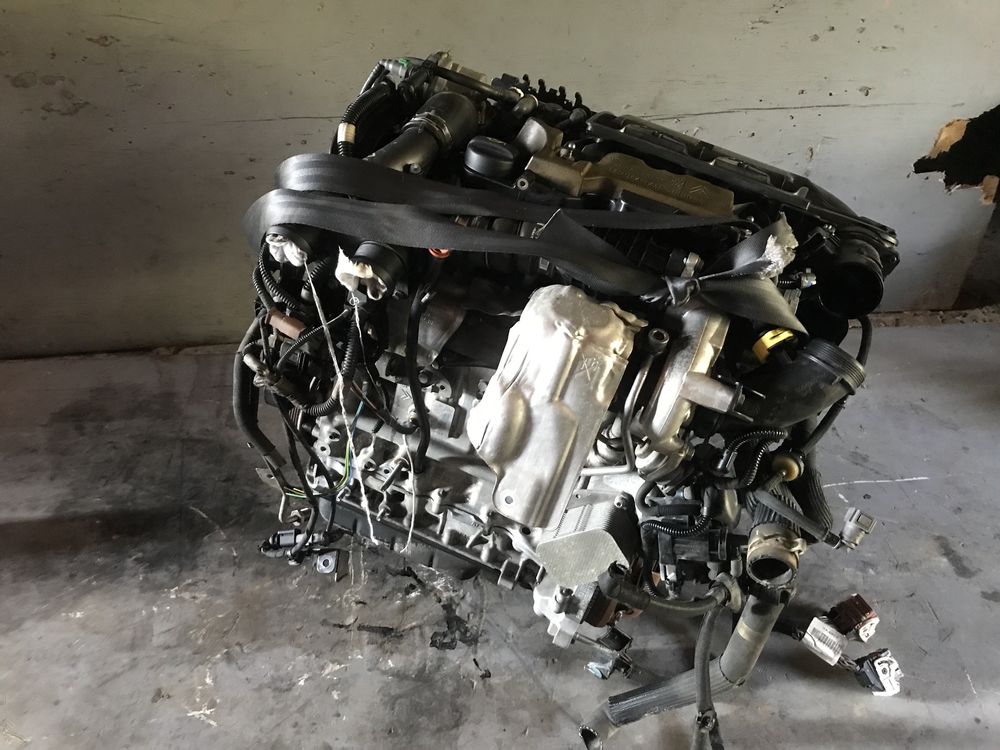 Motor 9h06 citroen peugeot 1.6 hdi 8 valvulas com garantia