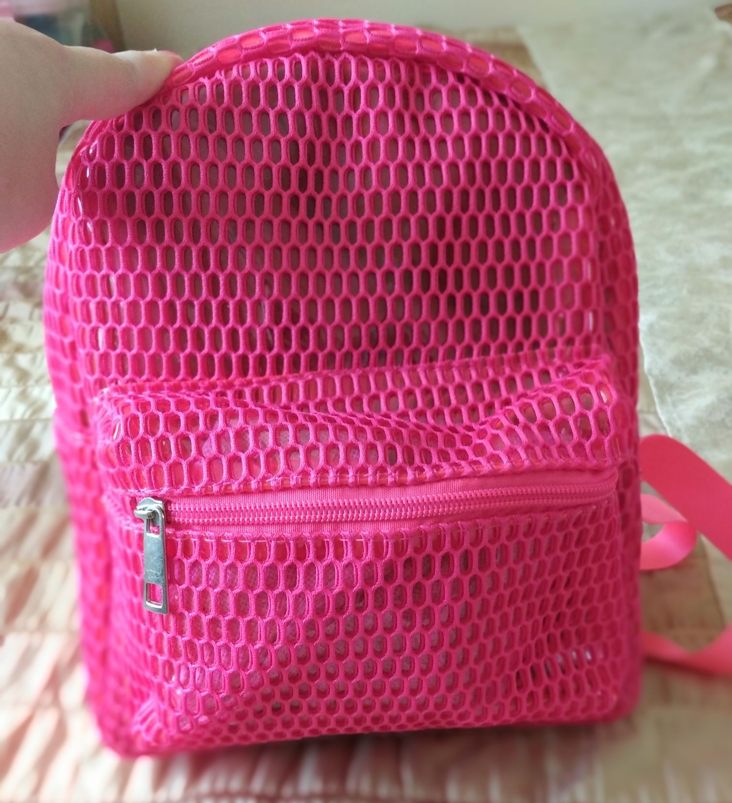 Рюкзак (наплічник, сумка) підлітковий/жіночій, прозорий, поліуретан