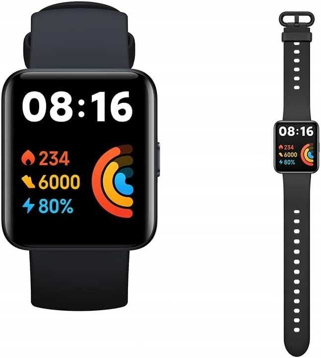 Smartwatch Xiaomi Redmi Watch 2 Lite czarny Bluetooth USZKODZONY