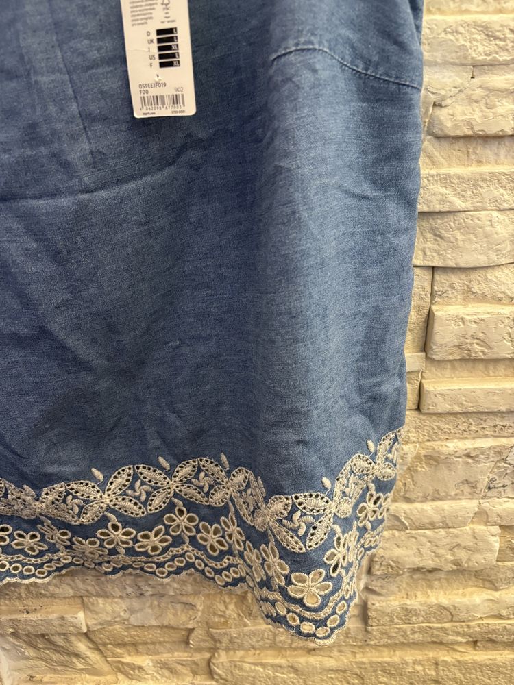 Esprit bluzka top koronka rozm L
