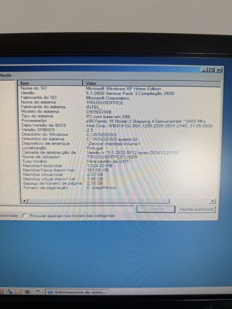 Computador Triudos Pentium 4
