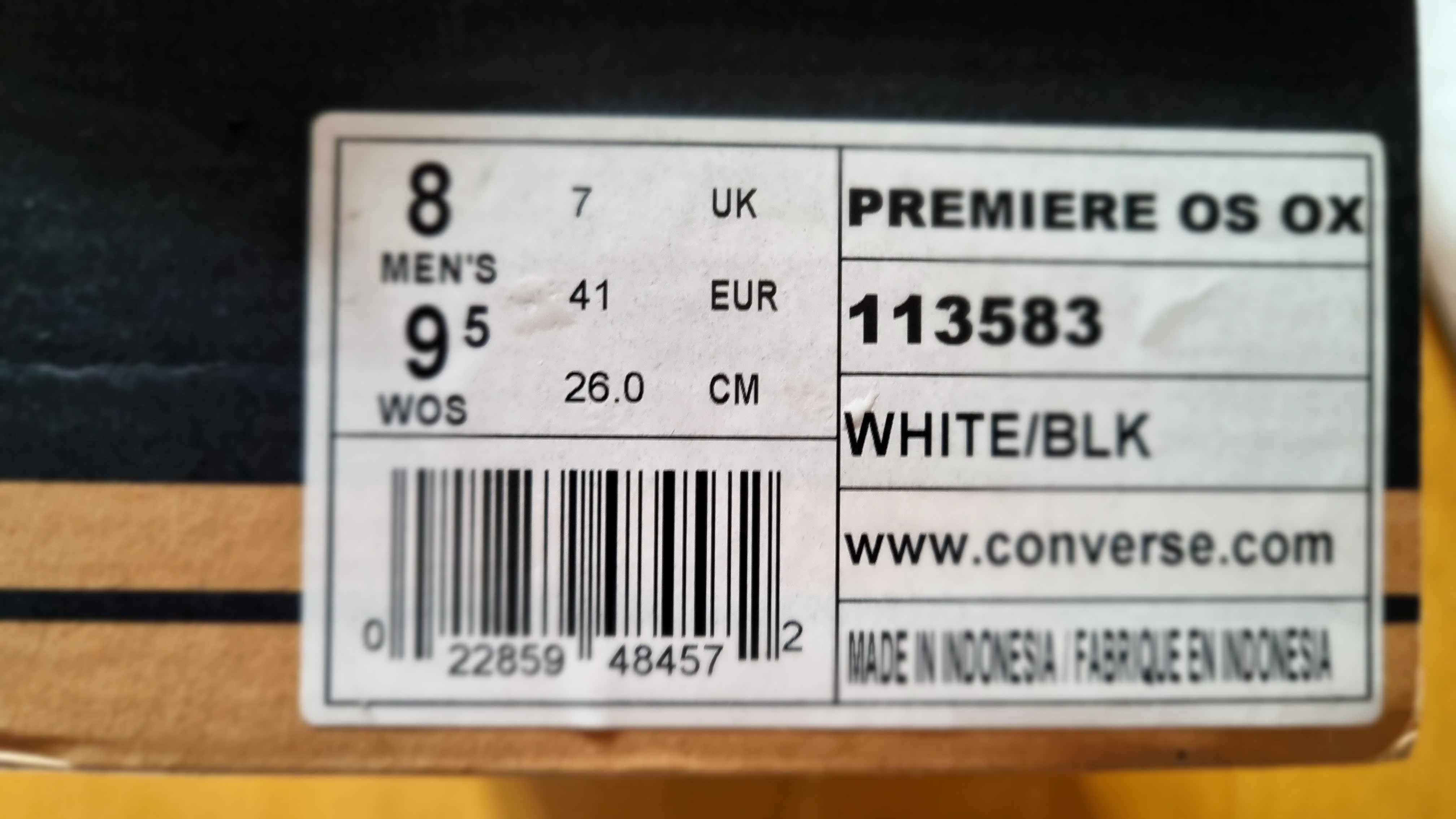 skórzane  sneakersy Converse