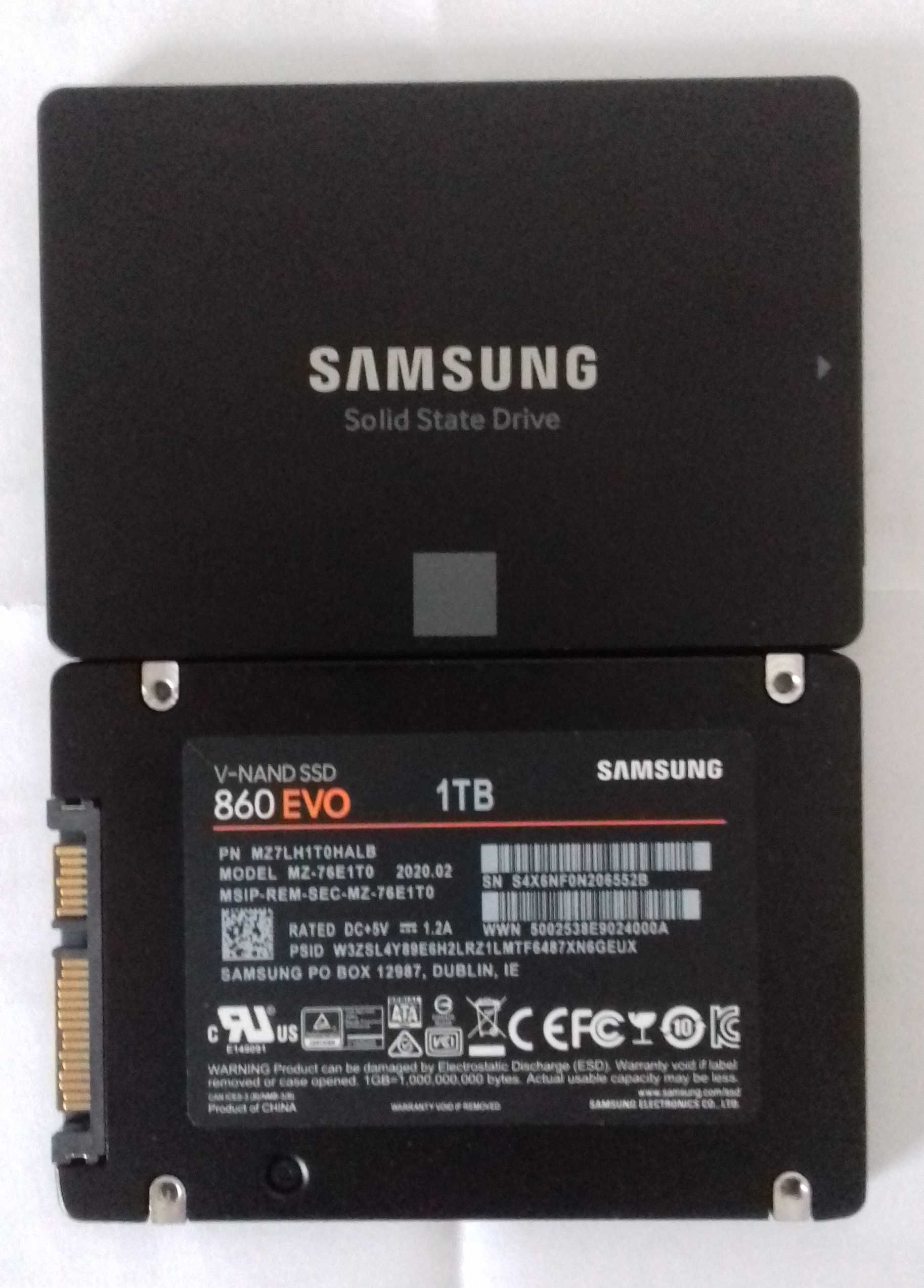 Nowy,rewelacyjny dysk ssd -Samsung 860 evo-4tb.Inne foto.