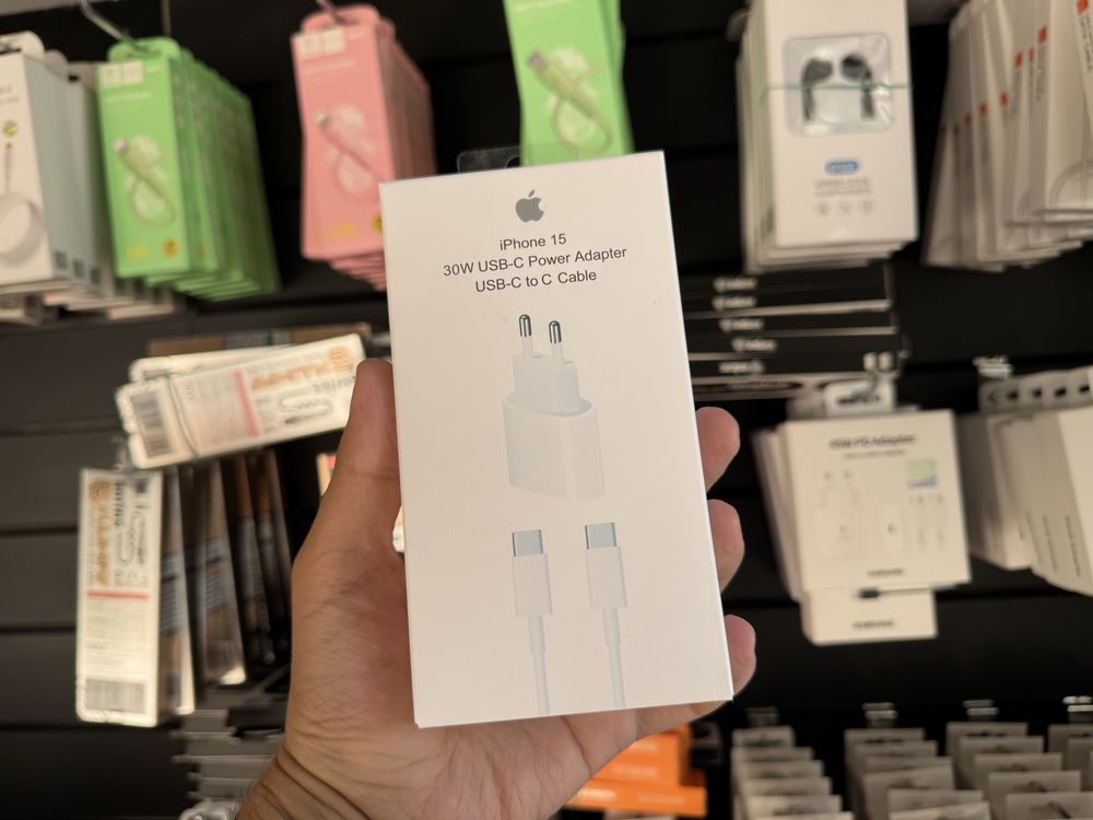 Зарядний комплект 30W для iPhone 15 (USB-C)