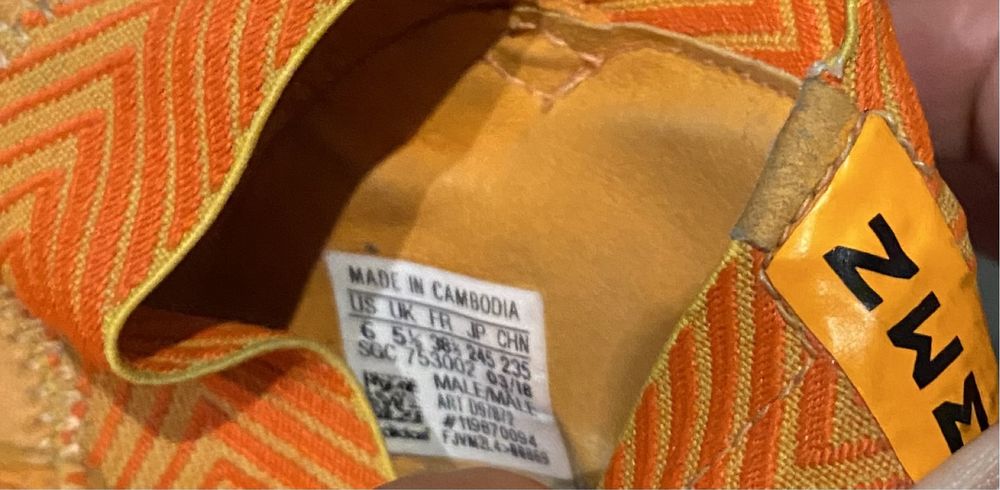 Chuteiras adidas nemesis usadas em bom estado tamanho 38,5