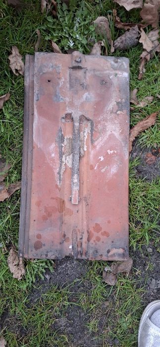 Dachówka ceramiczna płaszowska z rozbiórki