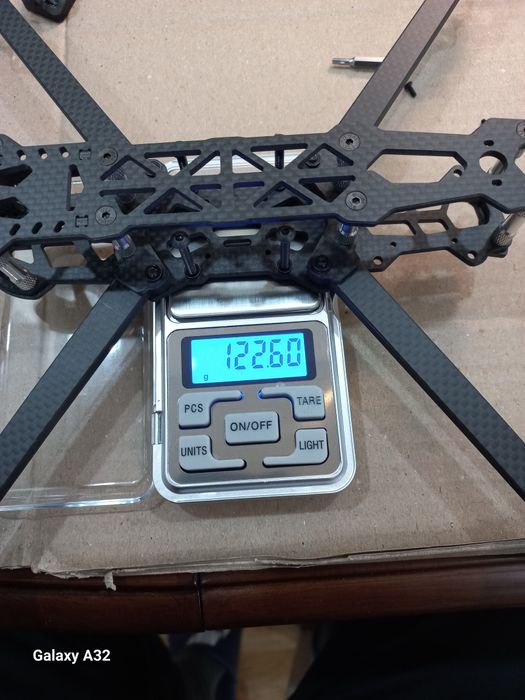 Рама fpv Marc 4 карбон, 7дюймів.  30 шт в наявності.