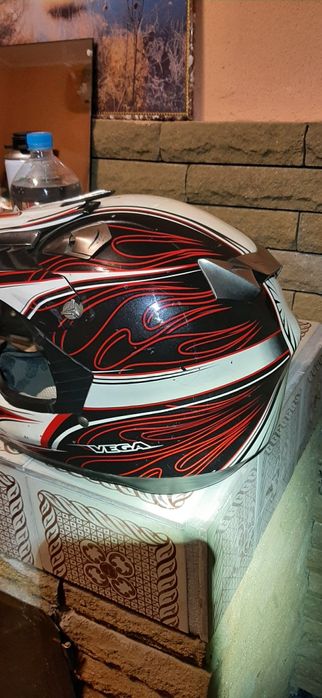 Мото шлем кроссовый