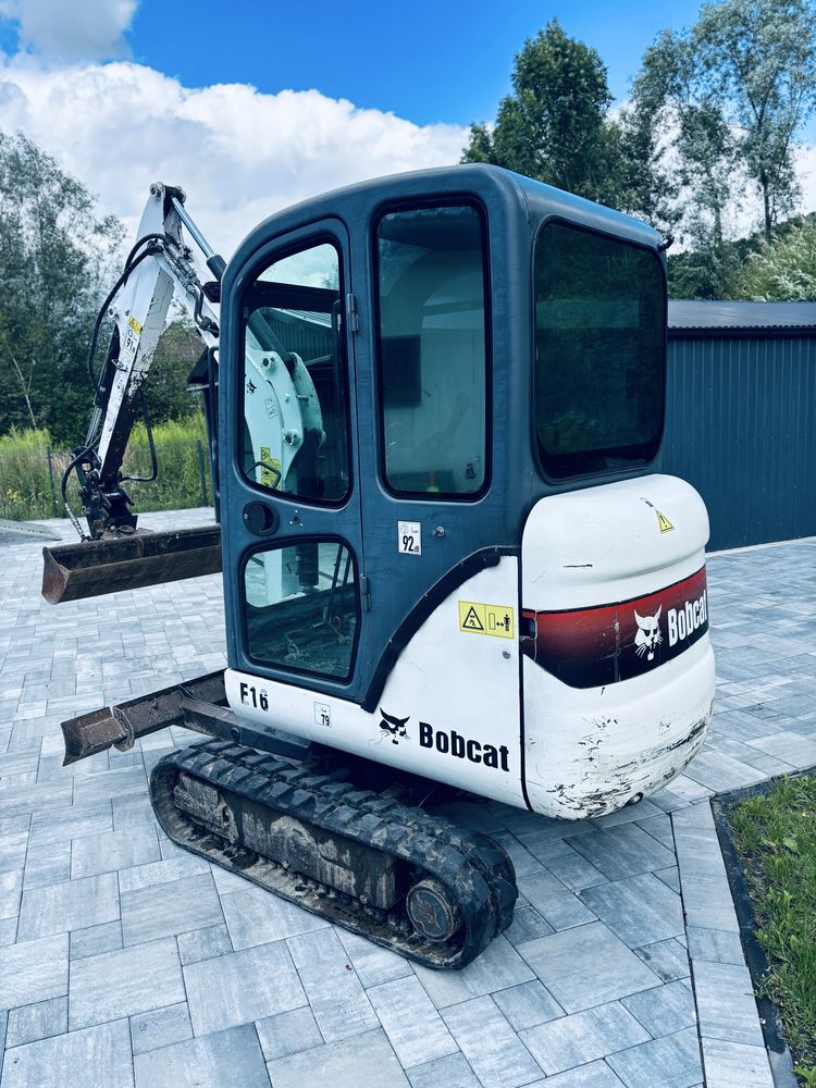 Minikoparka BOBCAT E16 2012r! Skarpowa hydrauliczna