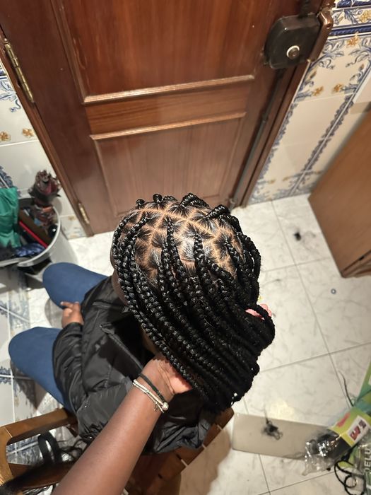 Tranças africanas ao domicilio