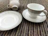 Kpl kawowy porcelanowy