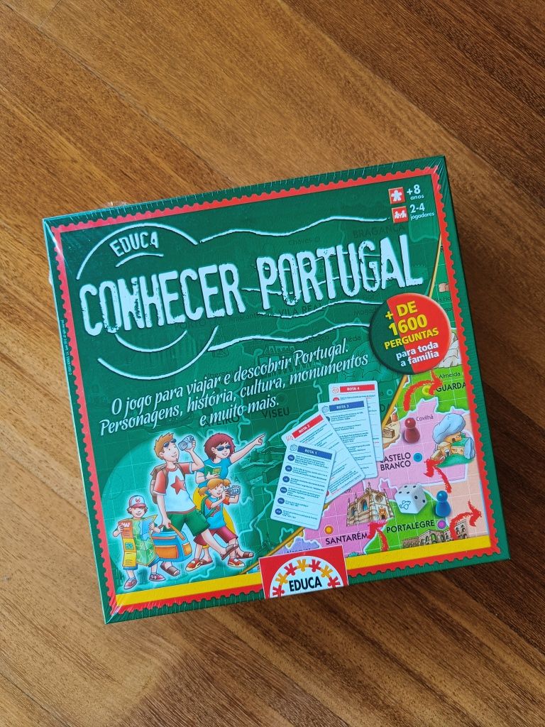 Jogo Conhecer Portugal novo