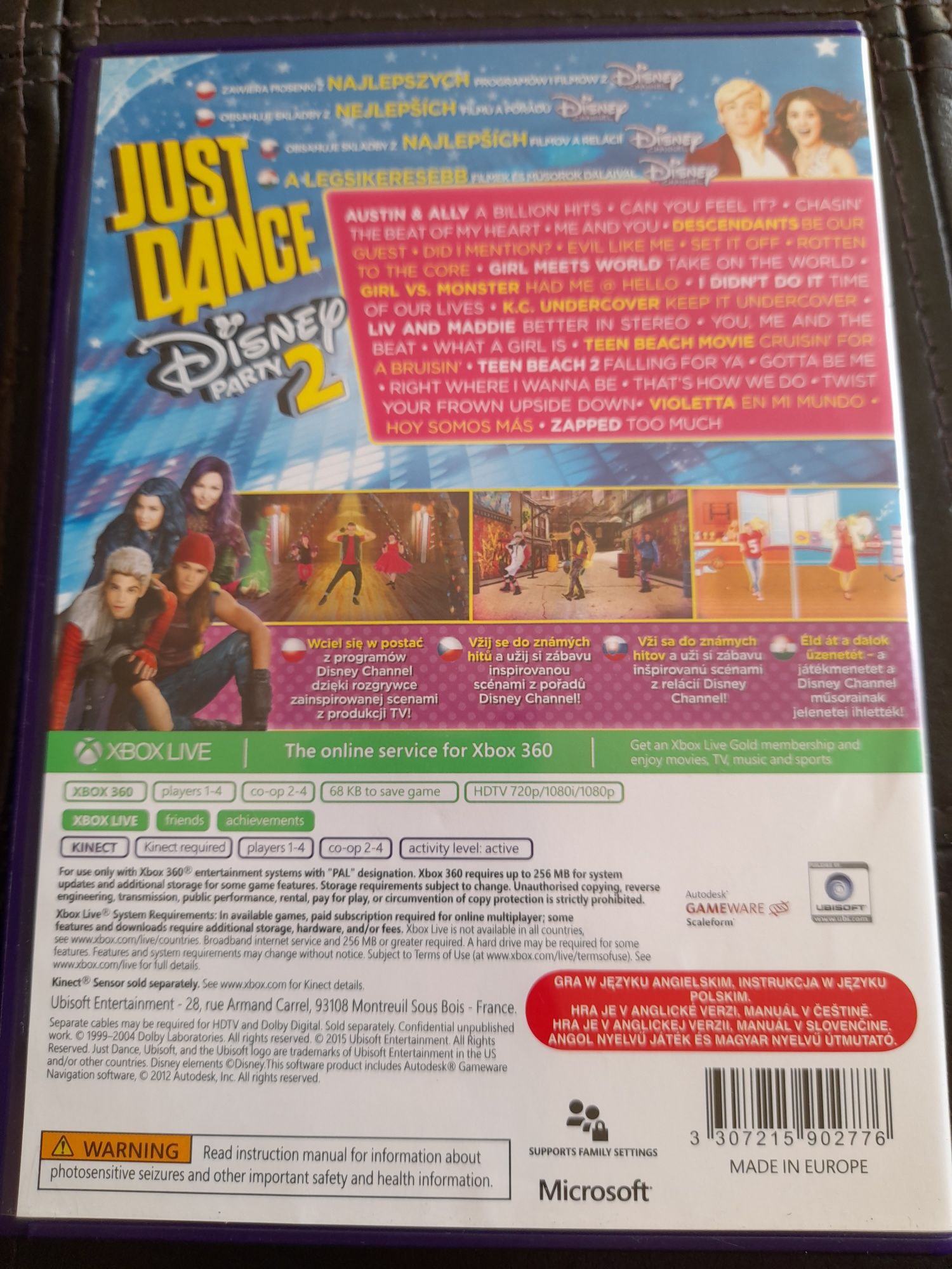 Just Dance Disney Party 2 na Xbox 360 kinect