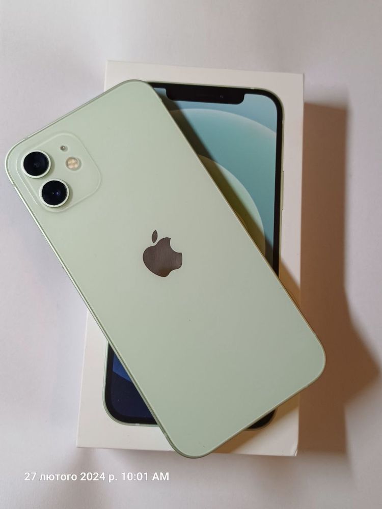 Iphone 12, 128 gb green, зелений