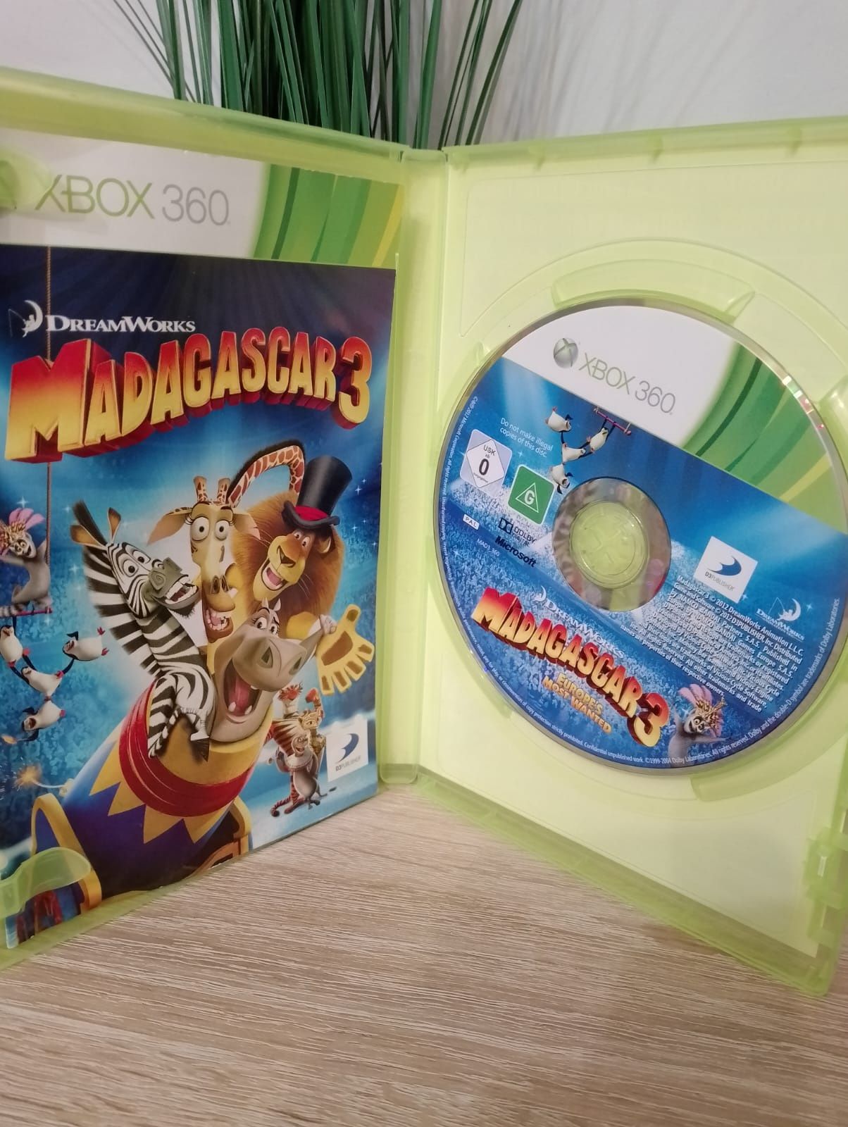 Gra Xbox 360 Madagascar 3