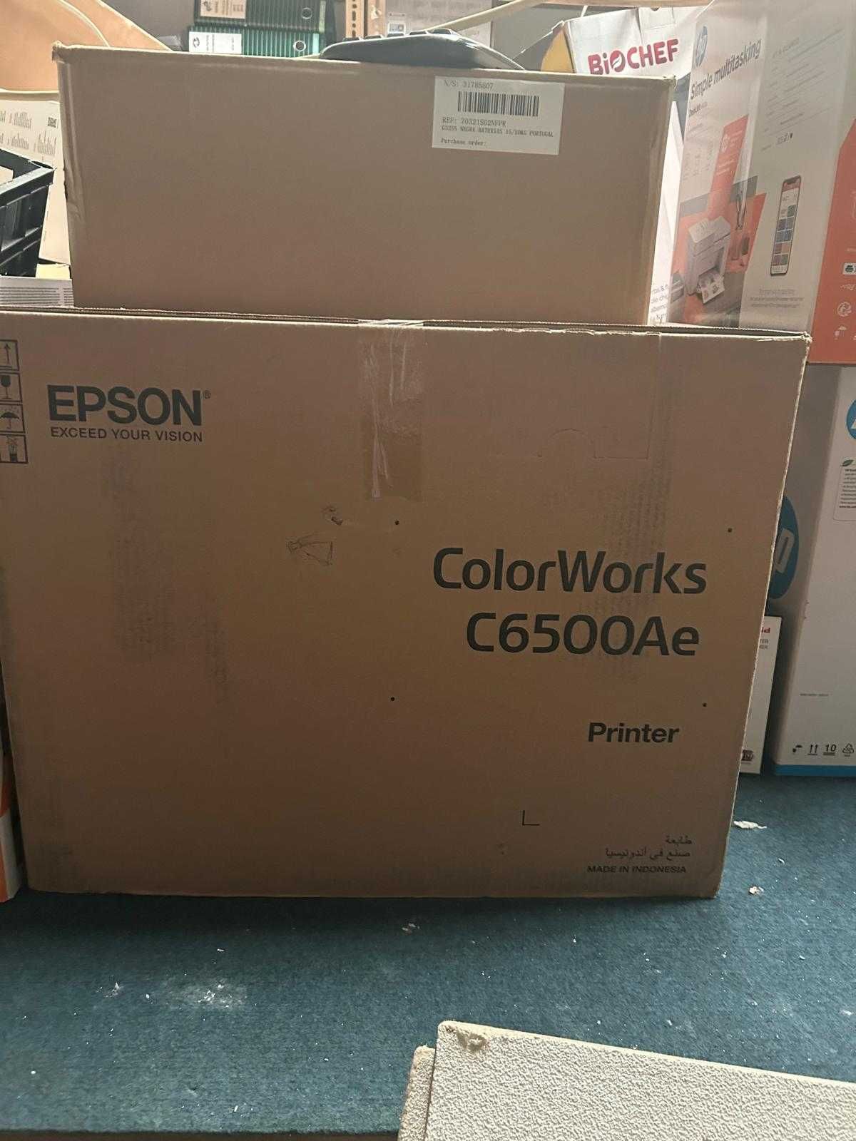 impressora Epson colorworks C6500Ae - como nova