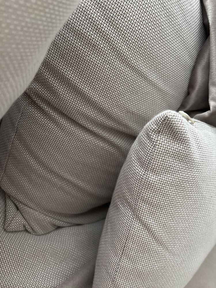 Pokrycie sofy ikea soderhamn Fridtuna jasnobeżowy sekcja 3 osobowa