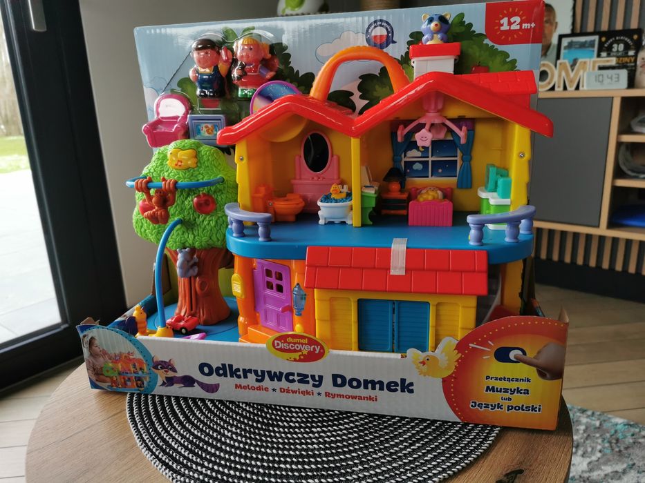 Nowy odkrywczy domek dumel prezent święta gwiazdka