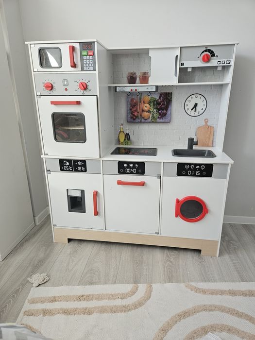 Lidl duża kuchnia XL lite drewno zabawka