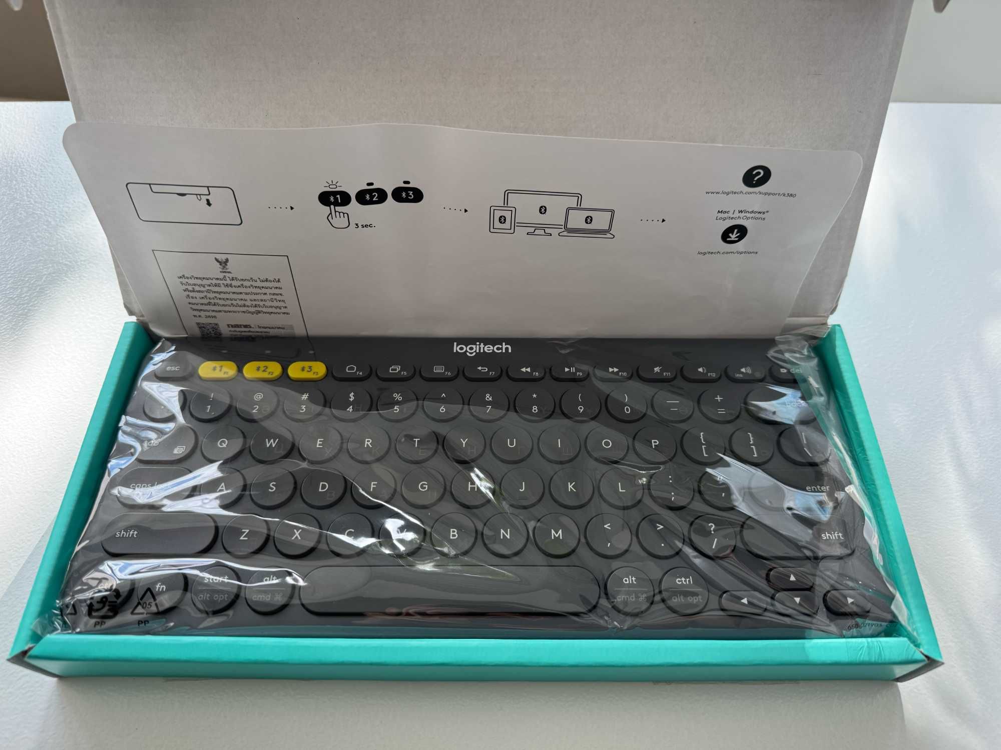 Клавиатура Logitech K380 Multi-Device Dark Gray
