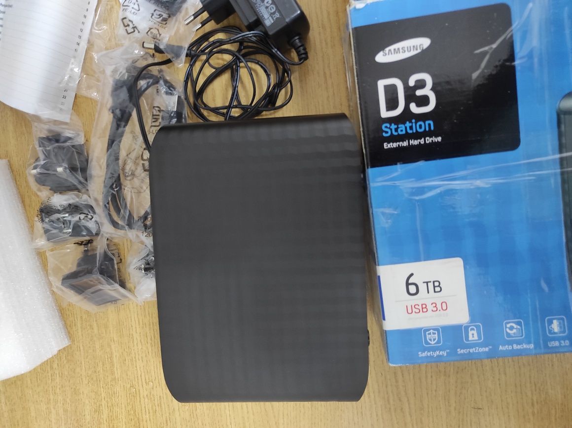 Жорсткий диск Seagate (Samsung) D3 Station 6TB STSHX-D601TDB 3.5 USB 3