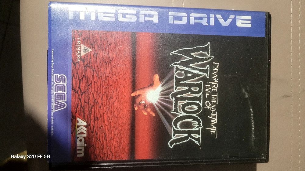 Sega Mega Drive gra WARLOCK kadridż w idealnym stanie