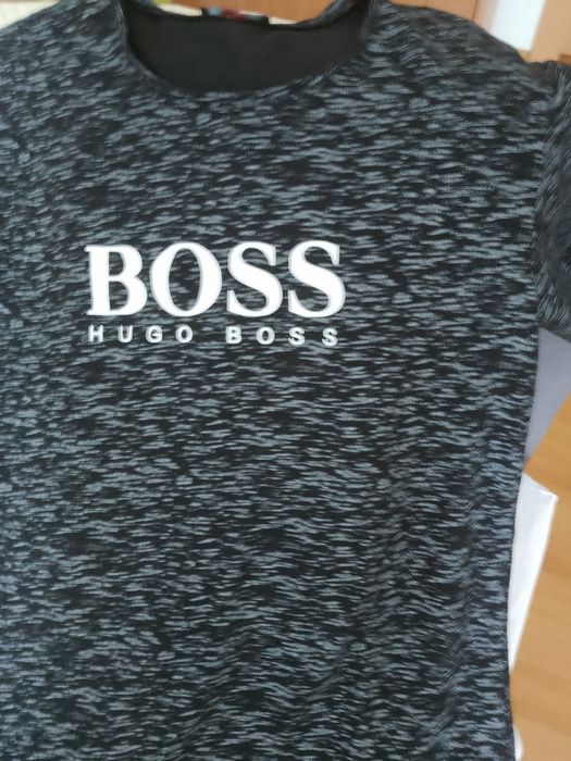 Bluzka HUGO BOSS szara L wloska
