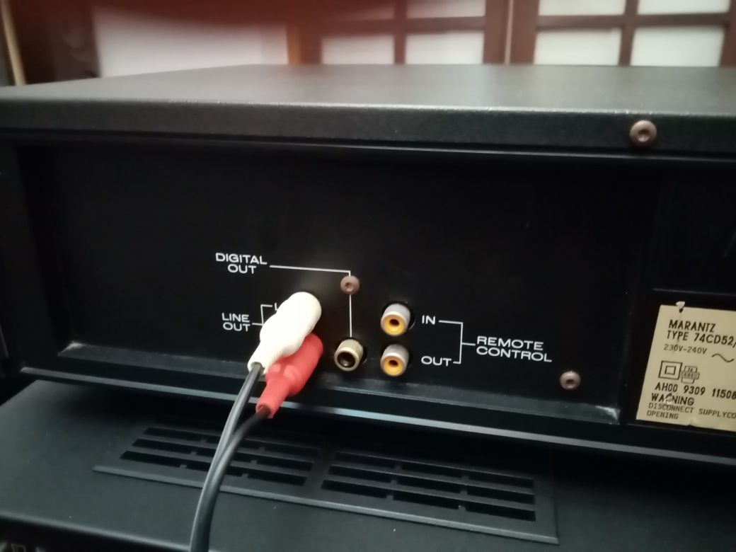 Leitor cd Marantz CD-52 mk2