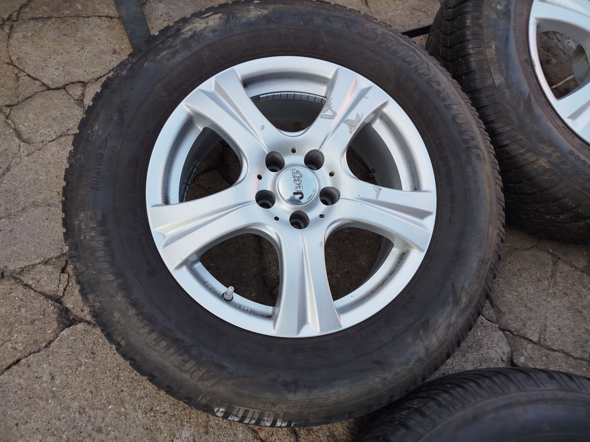 Felgi Aluminiowe 5x110,R17, 7,5J Jeep