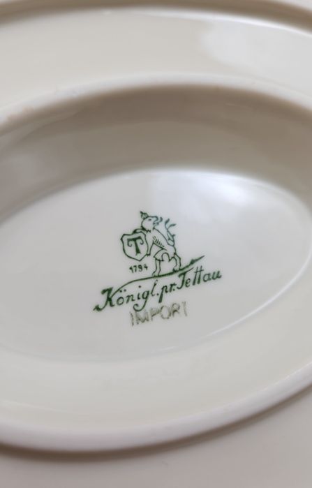 Konigl pr Tettau 50 elementów konigl.pr.tettau królewska fabryka