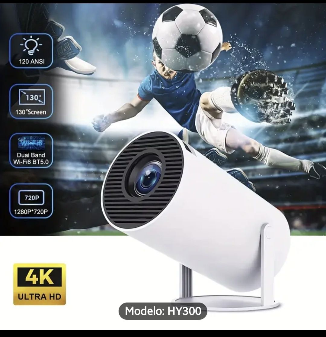 Projector Andriod TV portátil Novo