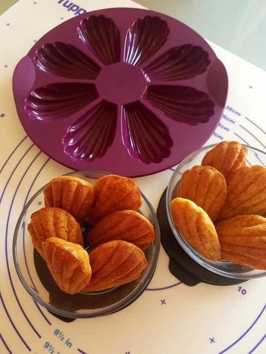 Forma de silicone para Madalenas (novo) - Tupperware