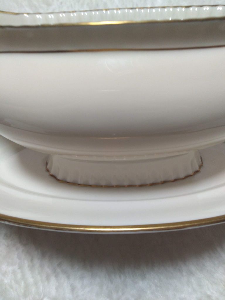 Porcelana Sorau gold Żary sosjerka piękna