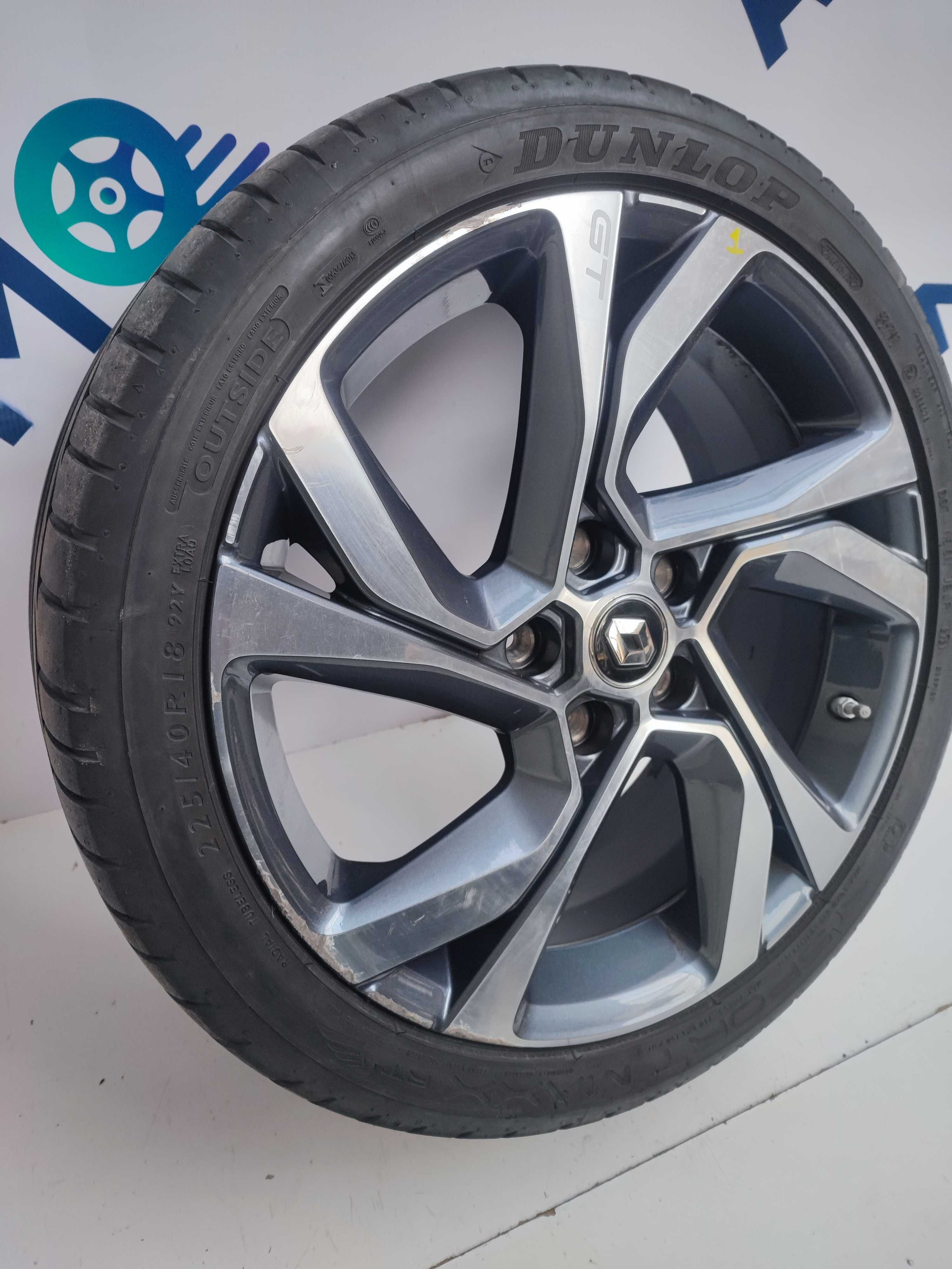 Koło felga Renault Megane IV GT-line 7,5J ET46 18" 5x114,3 225/40/18