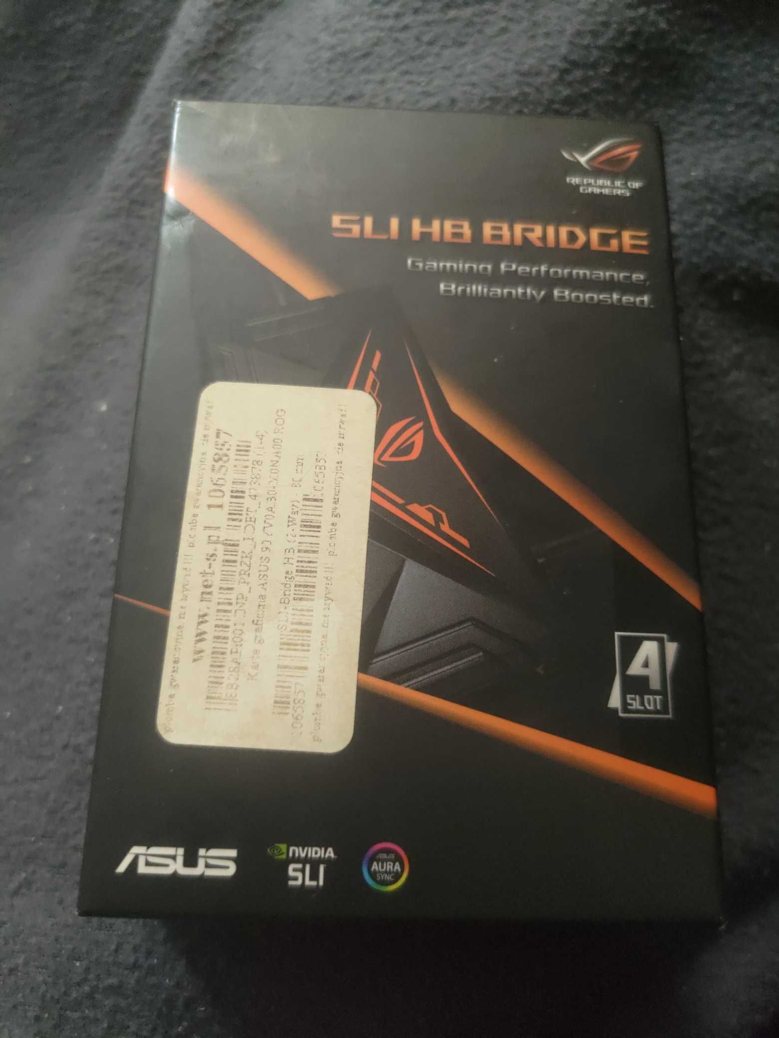 ASUS ROG HB SLI-Bridge (2-Way) 80mm RGB