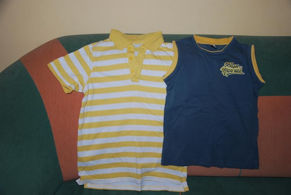 Reserved Kids koszulka bez rękawków dla chłopca, stan bdb-rozm 128