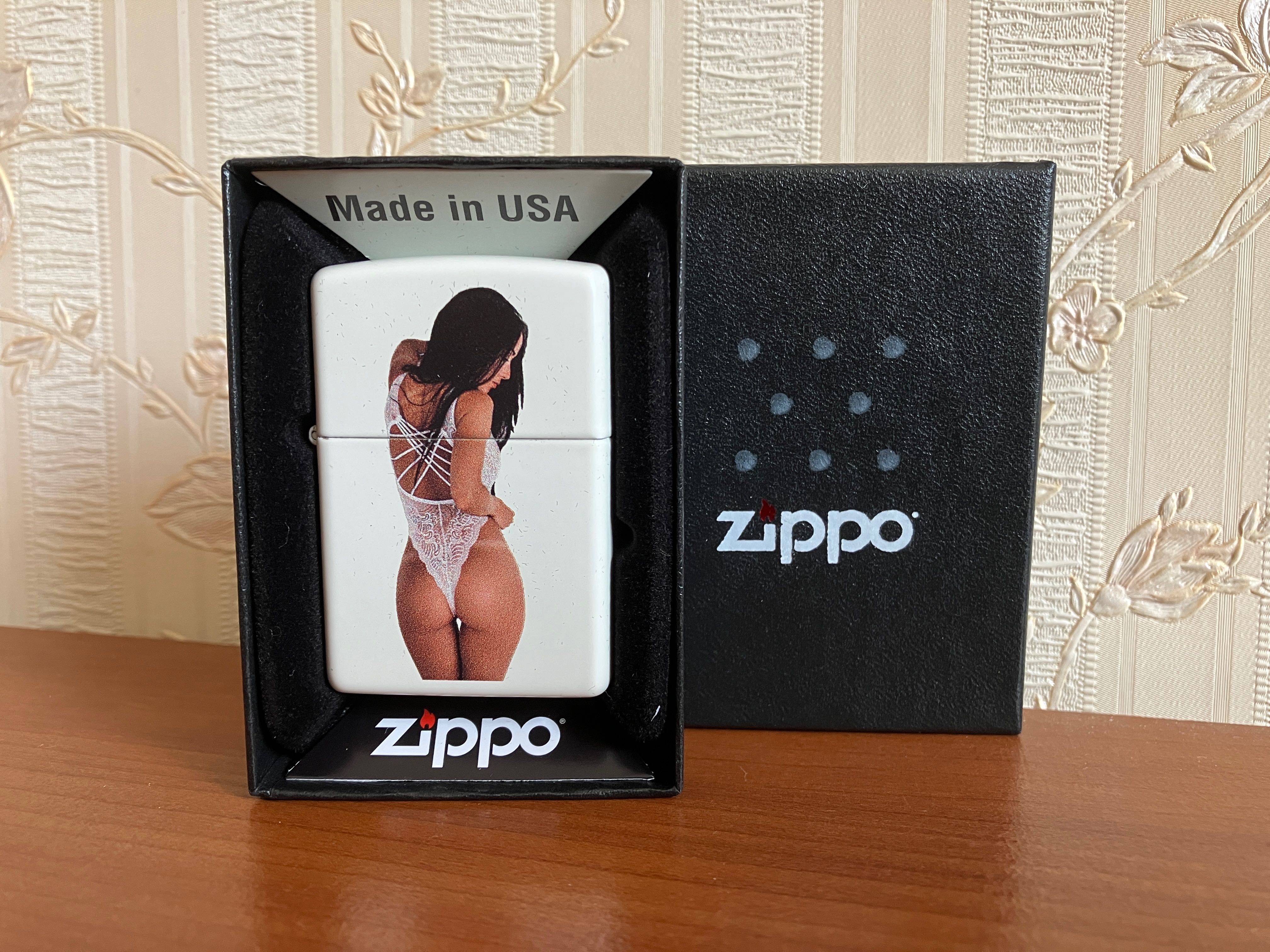 Запальничка Zippo Sexy Brunette lingerie. Girl Collection. Оригінал!