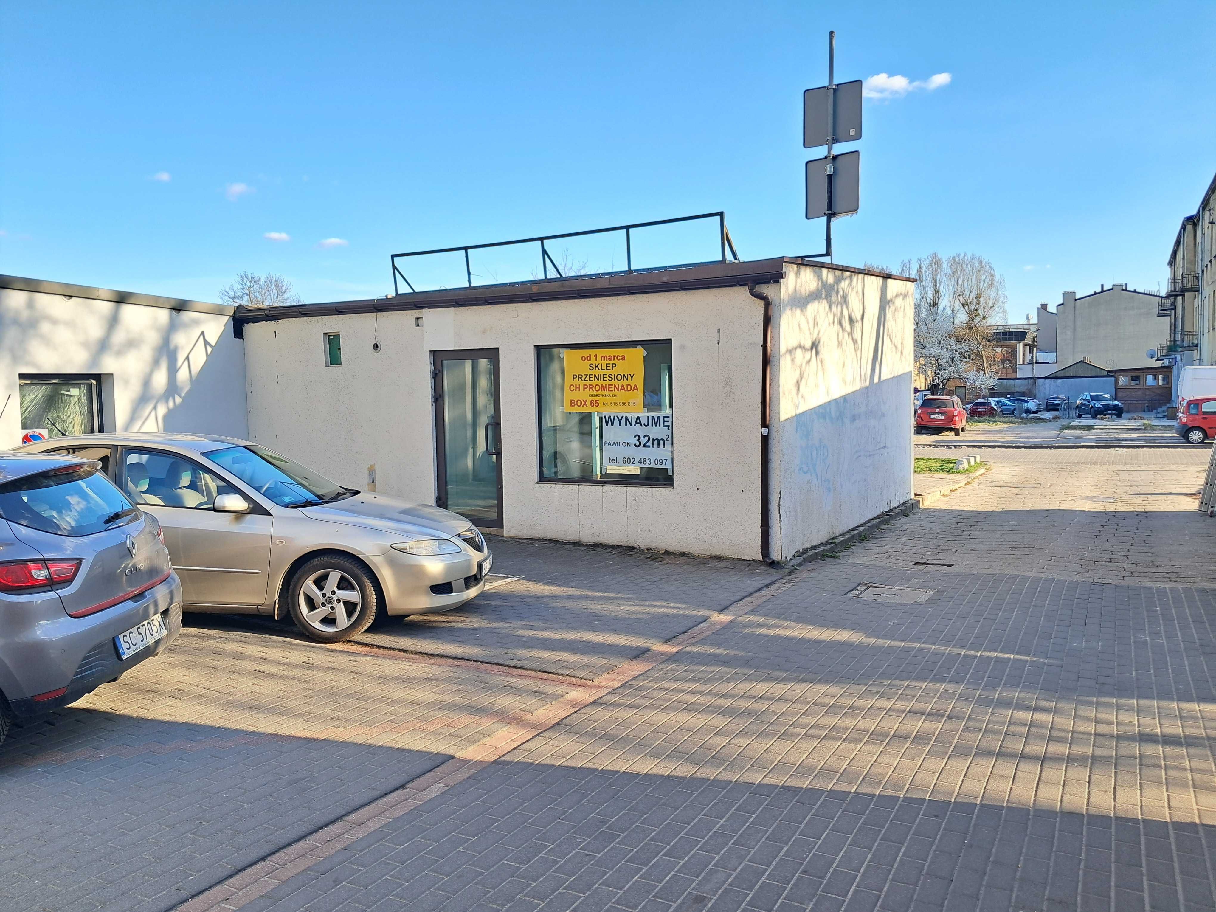 Wynajmę pawilon 32 m, w centrum, w podwórzu Al. NMP 21
