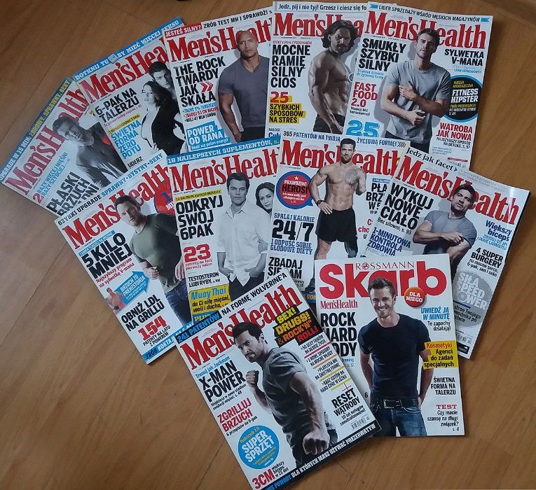 Men's Health 10 szt + gratis