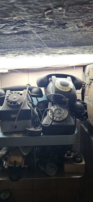 Telefony stare  na okrągła tarczę