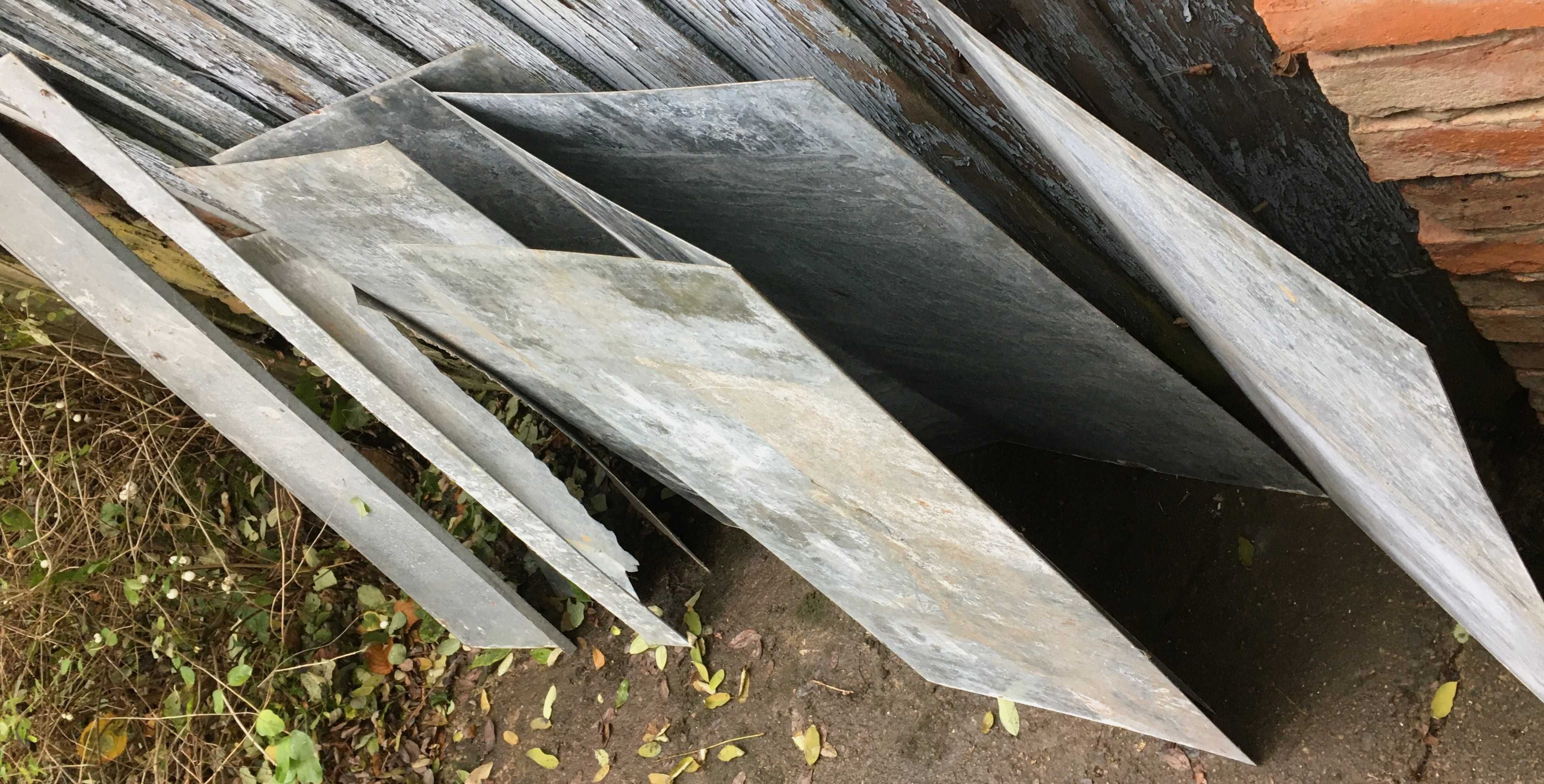 Blacha ocynkowana 6 arkuszy 1 metr x 50 cm