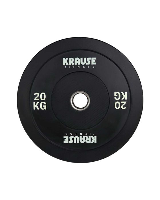 Obciążenie Bumper Czarny Set 150 Kg Krause Fitness