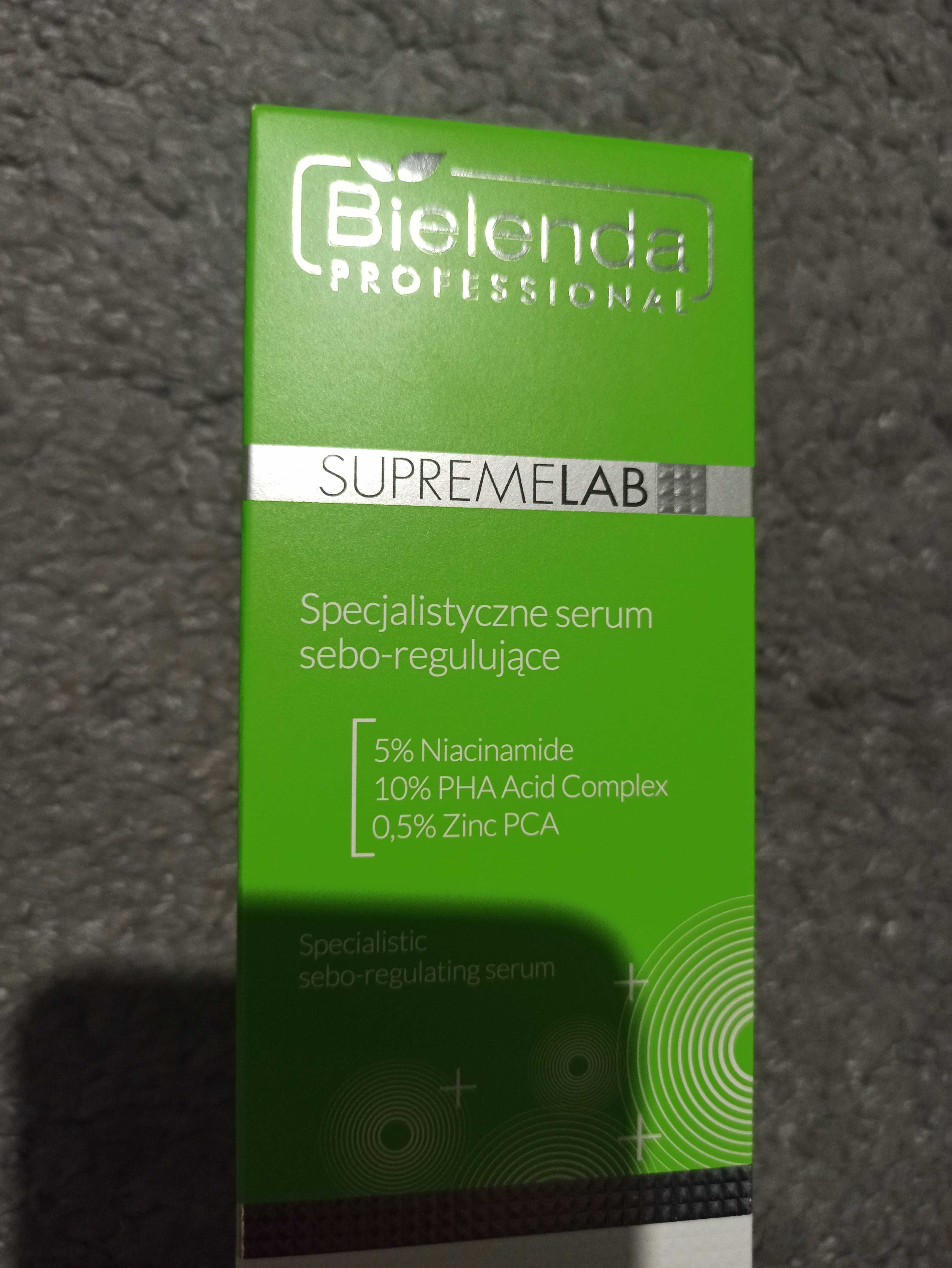 Nowe serum sebo regulujące Bielenda Professional supremelab